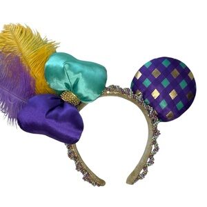 Mardi Gras Minnie Mouse Ears